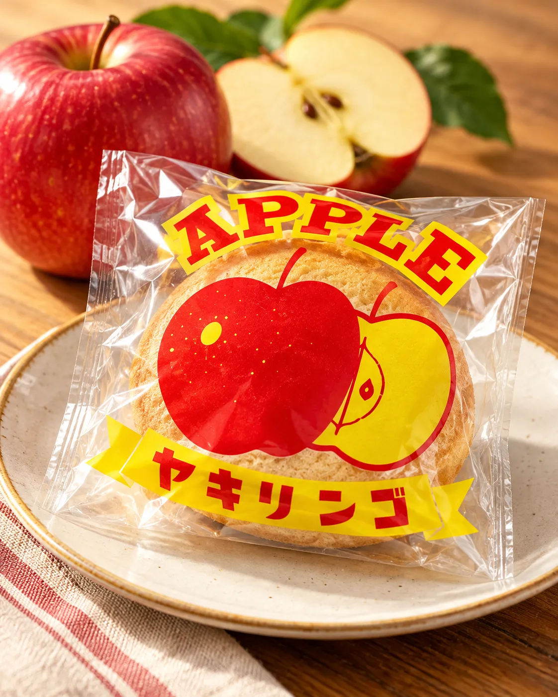 福井製菓名物のヤキリンゴ